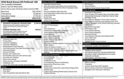 2026 Buick Encore GX Preferred